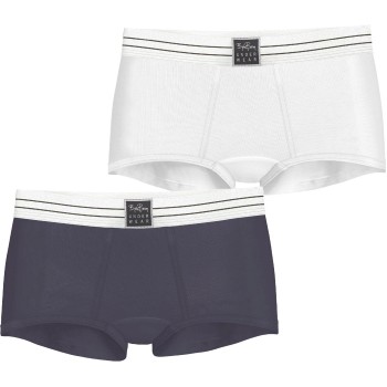 Björn Borg Trusser 2P Original Boxer Shorts Hvid/Grå økologisk bomuld X-Large Dame