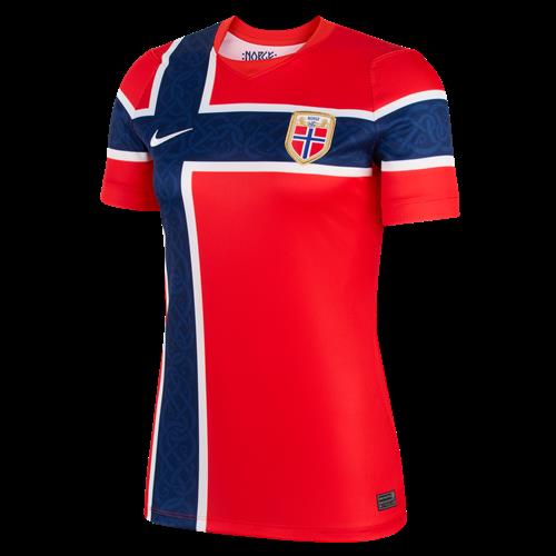 Norway 2026 Stadium Home Nike Dri-FIT Replica-fodboldtrøje til kvinder - rød
