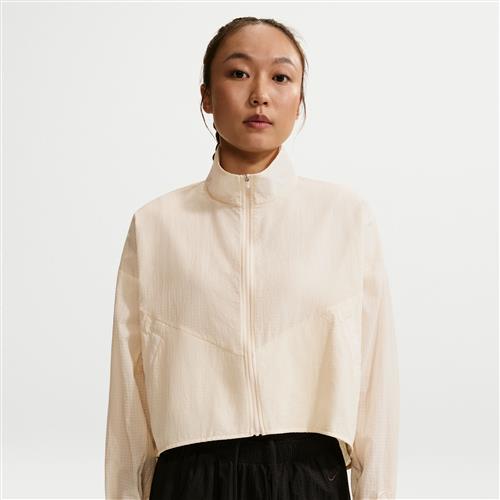 Oversized Nike -letvægtsjakke i ripstop til kvinder - hvid