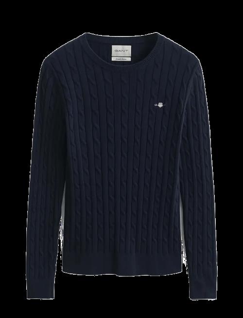 Gant | Stretch Cotton Cable C-Neck | XXL