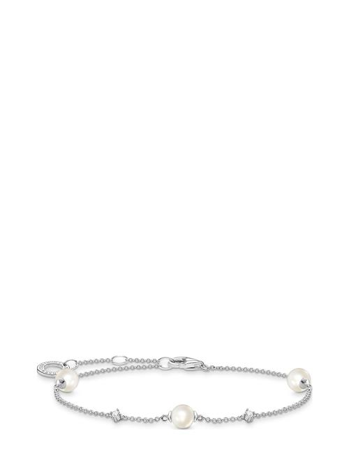 Thomas Sabo | Bracelet Pearls And White Stones | ONE SIZE