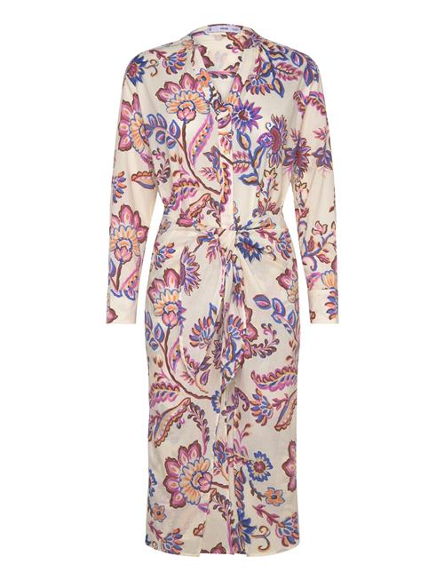 Mango | Floral Print Dress With Bow | S