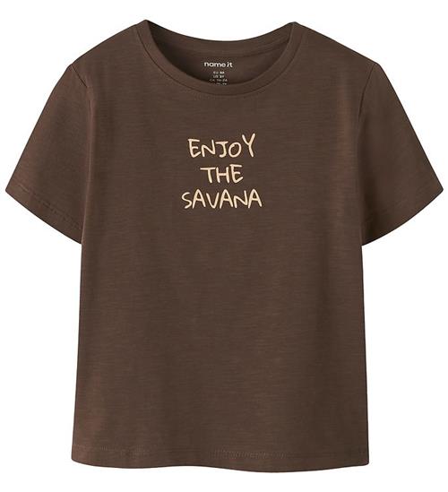 Name It T-shirt - NmmHoldu - Chestnut