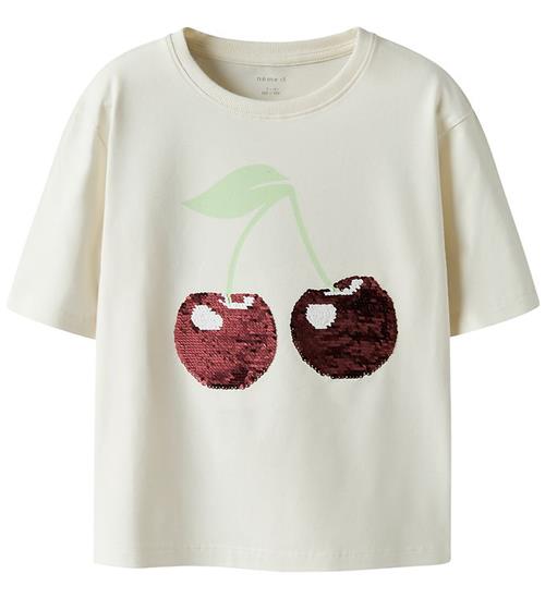 Se Name It T-shirt - NkfHarper - Gardenia hos KidsWorld