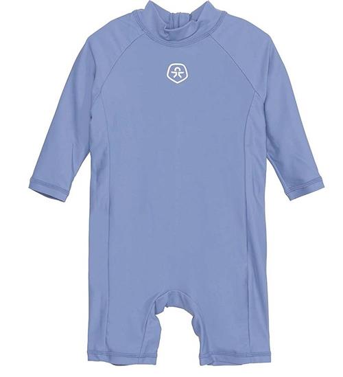 Color Kids Badeheldragt l/s - Coronet Blue