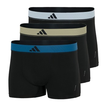 adidas 3P Active Micro Flex Trunk Sort/Blå polyester X-Large Herre