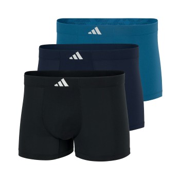 adidas 3P Active Micro Tech Trunks Marine/Blå polyester X-Large Herre