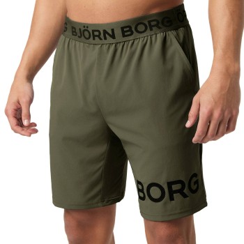 Björn Borg Performance Shorts With Logo Grøn polyester Small Herre