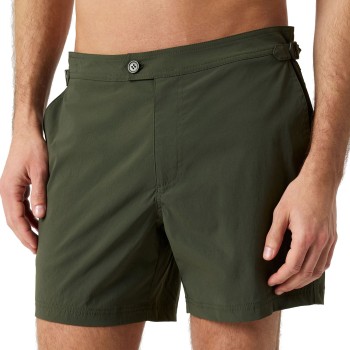 Björn Borg Badebukser Tailored Swim Shorts Mørkgrøn  polyamid Large Herre