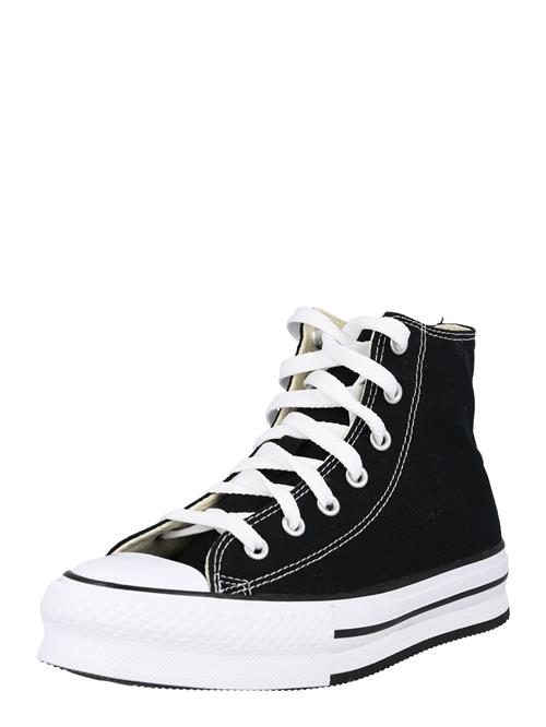 Se CONVERSE Sneakers 'CHUCK TAYLOR ALL STAR EVA LIFT CANVAS PLATFORM'  sort / hvid hos About You