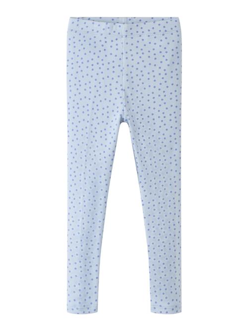 Se NAME IT Rib Leggings Tenna Xenon Blue hos SmartKidz