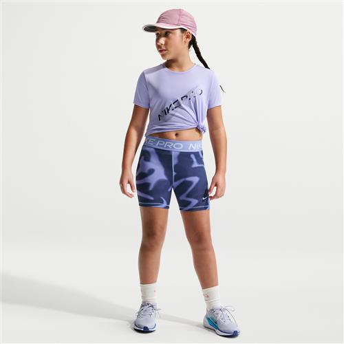 Nike Pro Dri-FIT-shorts 8 cm til større børn (piger) - lilla