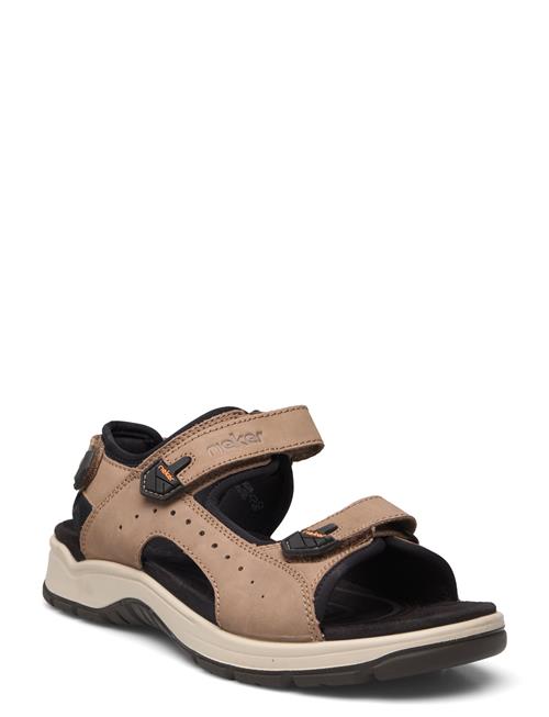 Rieker | Rieker Mens Sandals 26951-25 Brown | 46