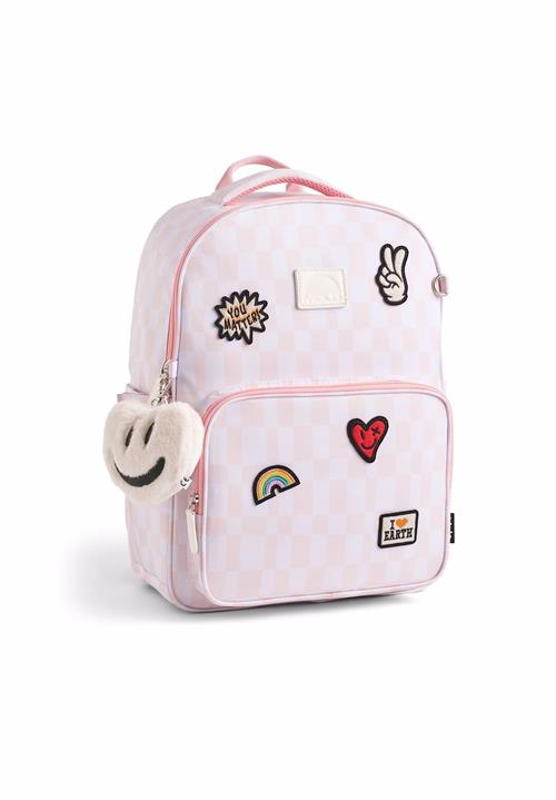 Molo Mates Rygsæk Pink Check  Pink Check One Size  Lyserød  One Size  kvinde