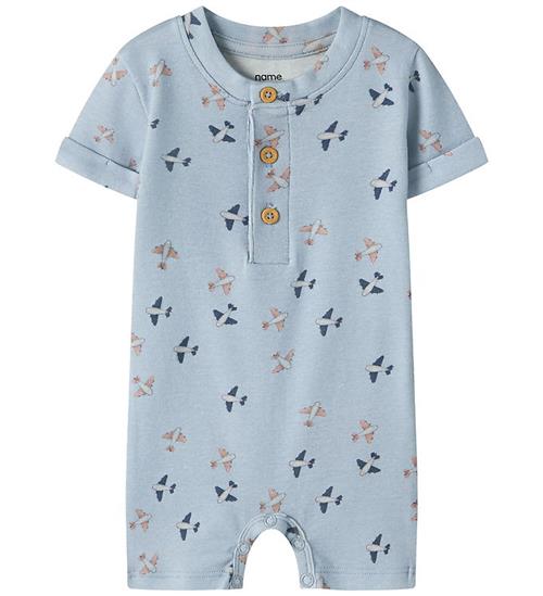 Name It Sommerdragt - Bomuld/Modal - NbmHop - Blue Fog