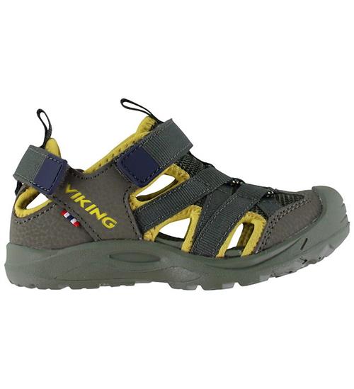Se Viking Sandaler - Adventure 2V - Olive hos KidsWorld
