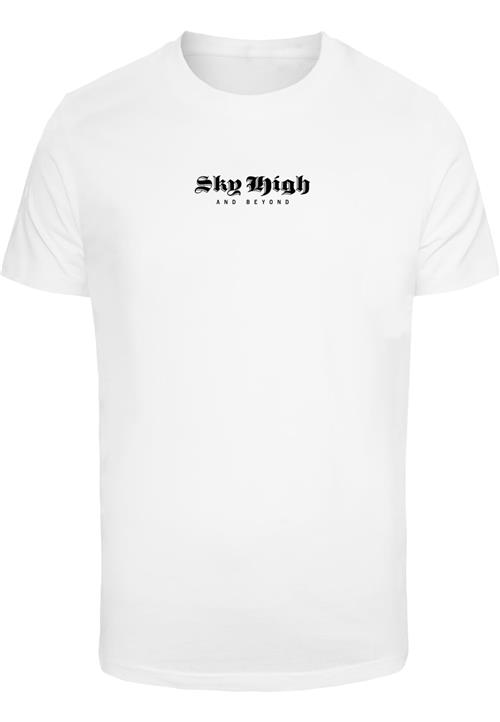 Se Mister Tee Bluser & t-shirts 'Sky High'  grøn / mint / sort / hvid hos About You