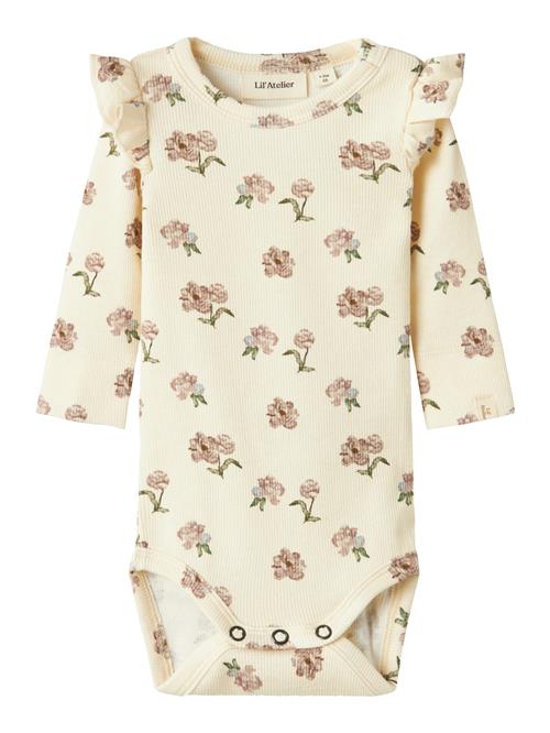 Lil'Atelier Sparkedragt/Body 'NBFGavo'  chamois / lyseblå / grøn / lysviolet