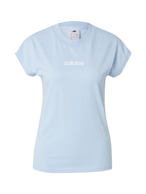 ADIDAS SPORTSWEAR Funktionsbluse 'Essentials'  lyseblå / hvid