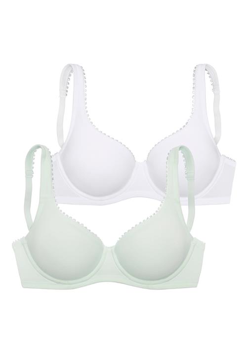 Se PETITE FLEUR BH  mint / hvid hos About You