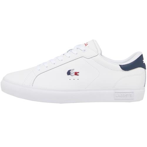 LACOSTE Sneaker low  navy / rød / hvid