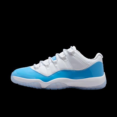 Air Jordan 11 Retro Low "University Blue"-sko til mænd - hvid