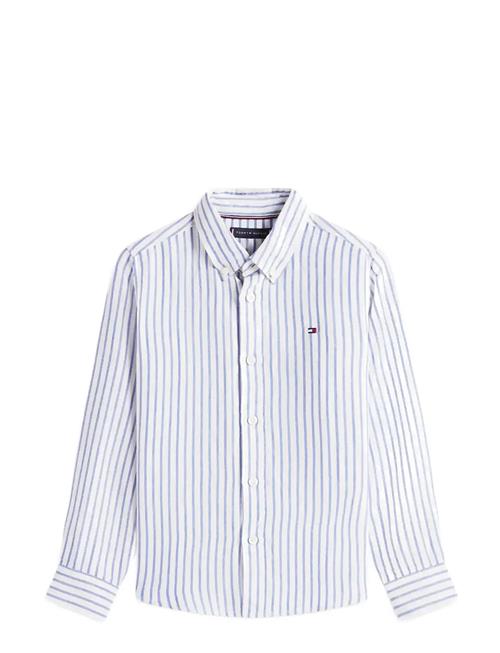 Tommy Hilfiger | Linen Blend Striped Shirt Ls | 128