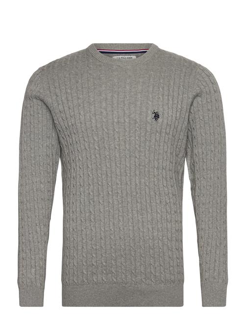 Se U.S. Polo Assn. | Mads Reg Cot Uspa M Knit | L hos Booztlet