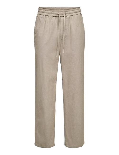 ONLY & SONS | Onssinus Loose 0007 Cot Lin Pant Noos | L