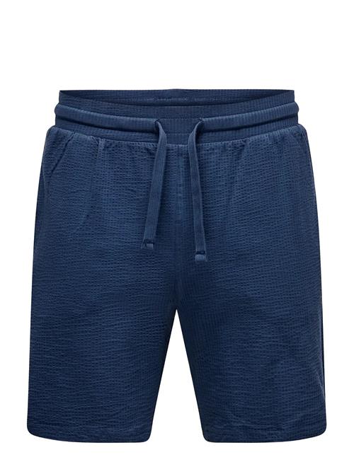 ONLY & SONS | Onskian Life Reg Seersucker Shorts Noos | L