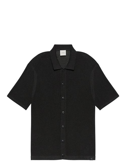 Calvin Klein Jeans | Ss Cttn Msh Bttn Frn | L