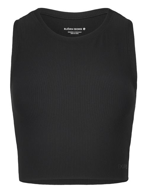 Björn Borg | Studio Ribbed Cropped Tank Top | XS