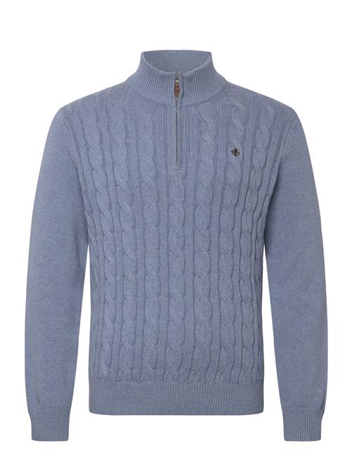 Morris | Nathan Cable Half Zip | XL