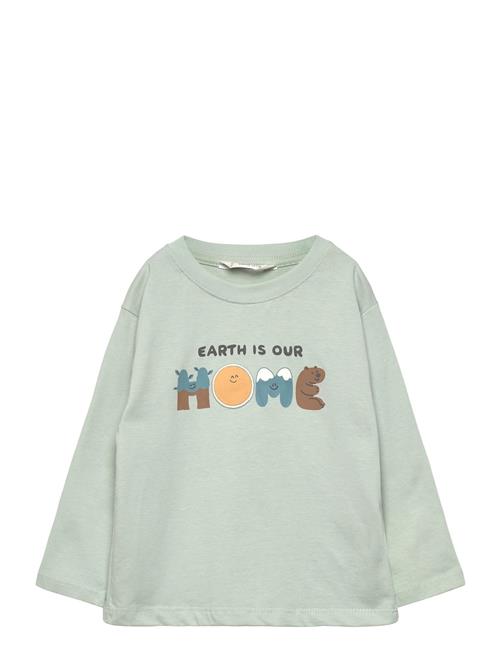 Mango | Printed Cotton-Blend T-Shirt | 9-12M