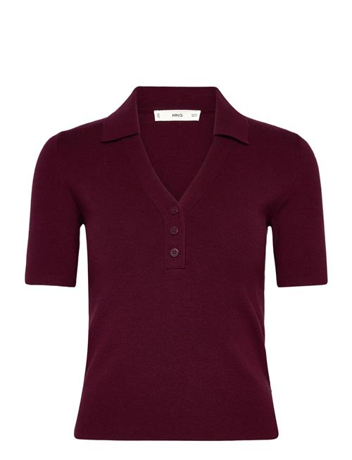 Mango | Fine-Knit Sweater With Shirt Collar | S