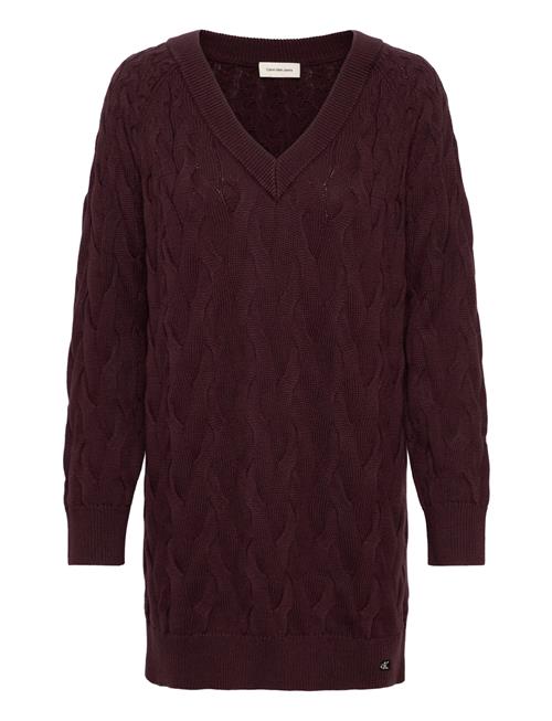 Calvin Klein Jeans | Cotton Cable  Tunic Dress | M