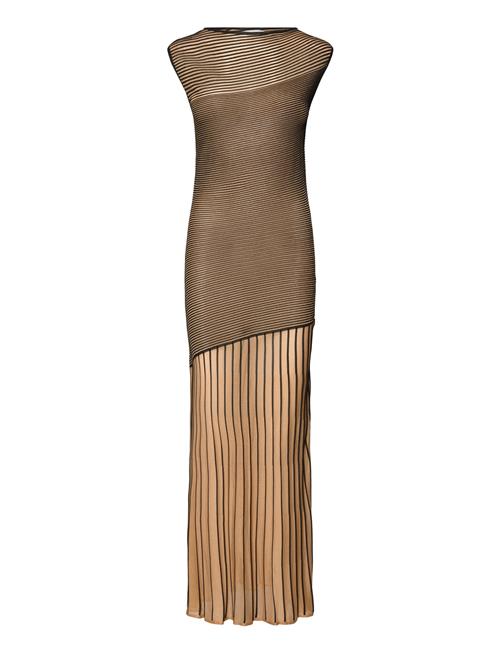 Malina | Patricia Short Sleeve Knitted Maxi Dress | S