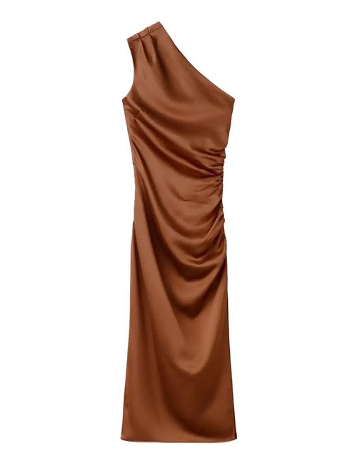 Mango | Asymmetrical Satin Dress | L