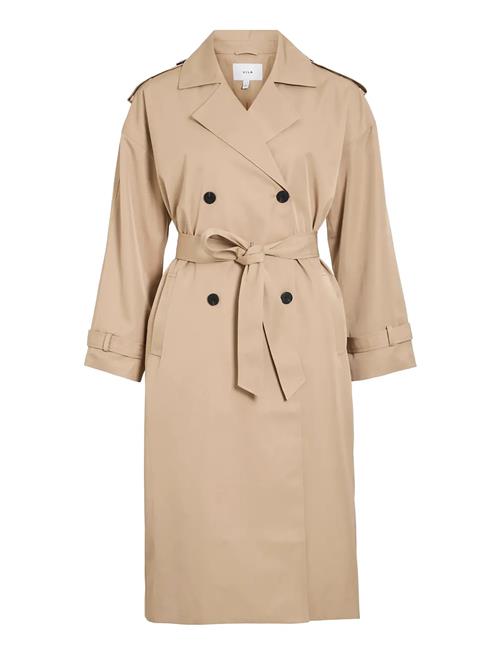 Vila | Viaddison L/S  Long Trenchcoat - Noos | 44