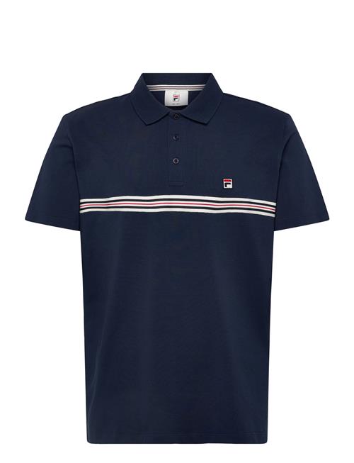 FILA | Diecimo Regular Heritage Tape Polo Shirt | L