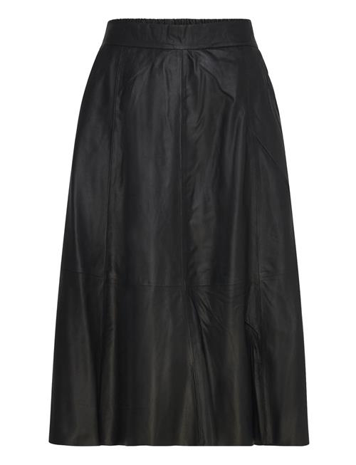DEPECHE | Elinordep Leather Skirt | 42