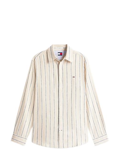 Tommy Jeans | Tjm Reg Linen Mx Strp Shirt Ext | M