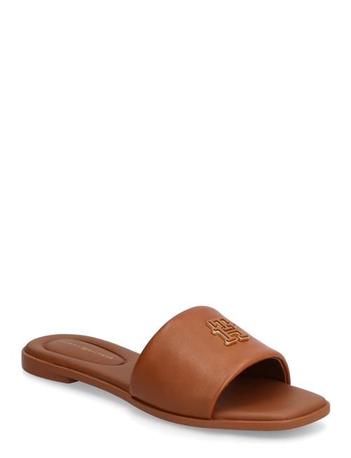 Tommy Hilfiger | Th Logo Hardware Leather Mule | 36