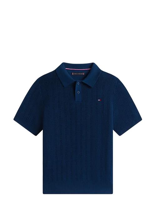 Tommy Hilfiger | Open Stitch Polo Sweater Ss | 164