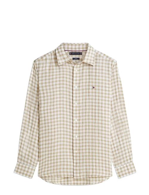 Tommy Hilfiger | Linen Essential Gingham Rf Shirt | L