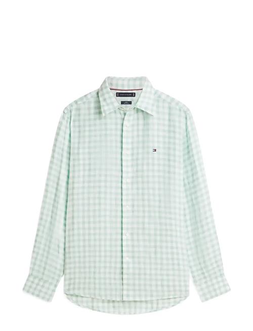 Se Tommy Hilfiger | Linen Essential Gingham Rf Shirt | S hos Booztlet