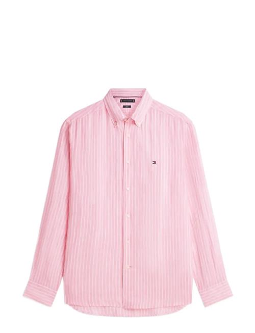 Tommy Hilfiger | Linen Bengal Stripe Rf Shirt | S