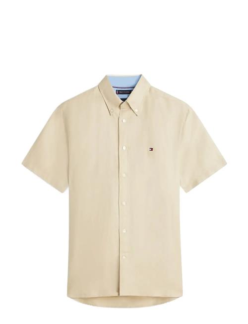 Tommy Hilfiger | Linen Blend Solid Ss Rf Sht | XL