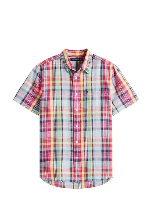 Tommy Hilfiger | Linen Blend Madras Ss Shirt | M