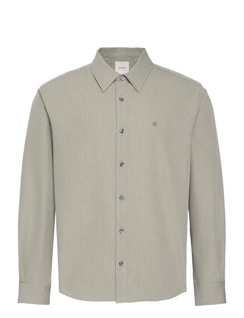 Calvin Klein | Ls Yd Stripe Seersucker Classic | M